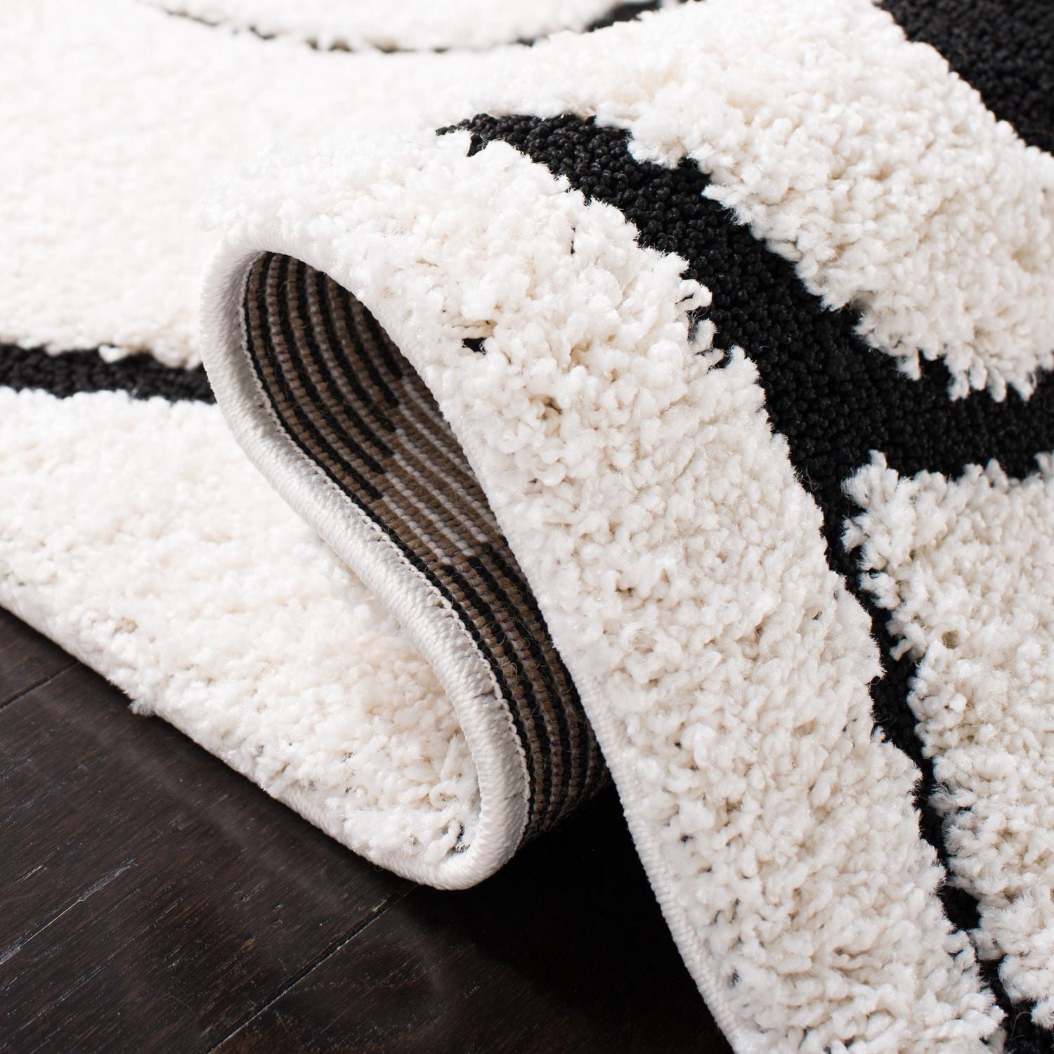 SAFAVIEH Florida Douglas Tapis Vignes Florales Shag