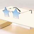 thumbnail image 3 of Stylish Rimless Star Sunglasses for Outdoor Activities and Fashionable Streetwear, 3 of 3
