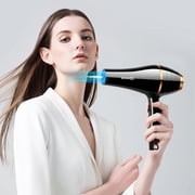 Rbaofujie Electric Hair Dryer High-Power Electric Hair Dryer Home Hair Dryer Hot Wind Comb Hair Salon Blowing Comb