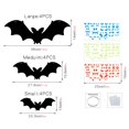 thumbnail image 3 of Hanging Bats Halloween Decorations Halloween Hanging Flying Bat With Glowing For Outdoor Decor, 3 of 9