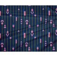 thumbnail image 4 of oneOone Polyester Lycra Fabric Stripe & Geometrical Shapes Geometric Print Sewing Fabric BTY 56 Inch Wide, 4 of 4