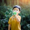 thumbnail image 3 of 28PCS Kids Bubble Wand Toy Set Funny Bubble Maker Bubble Stick with Bubble Tray, 3 of 10