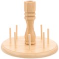 thumbnail image 1 of KAKOWELY Porte-Bobine Porte-Bobine en Bois Support de Fil Support de Fil en Bois Étagère à Fil de Table Organisateur de Fil à Broder6.3"X4.92"X4.92 Pouces, 1 of 4
