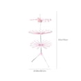 thumbnail image 3 of LSLJS Séchoir Multifonction Grand Format Pouvant Être Plié pour Économiser de l'Espace et Séchage Spacieux Deux en un pour Patio Intérieur à Double Usage, Séchoir de Sol Multifonction Rangement pour Vêtements et Garde-Robe, 3 of 9