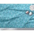 thumbnail image 3 of Soimoi Japan Crepe Satin Fabric Brush Stroke & Salt Bottle Cartoon Print Fabric by Yard 42 Inch Wide, 3 of 3