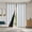 White, variant on Qonioi Blackout Curtains, Polyester Pongee Laminated Light Blocking Thermal Insulated Curtains, Grommet Top Sun Protection Soundproof Bedroom Living Room Window Drapes