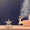 thumbnail image 3 of Christmas Star Stocking Hanger On Mango Wood, 3 of 3