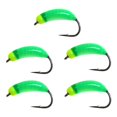 thumbnail image 1 of 12 Nymphes de Ver de Terre pour Truite, Perche, Crapet Bleu, Poisson Blanc, Mouche, g M3W9, 1 of 8