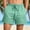Mint Green, variant on Aobny Mens Shorts Cotton Linen Plain Board Clothes Big & Tall Casual Mid Rise Baggy Beach Shorts,Green,M