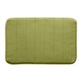 thumbnail image 2 of TopLLC Bathroom Rugs, Rugs for Living Room, Area Rug Thickened Fleece Floor Mats Quilted Kitchen Bathroom Foot Mats Solid Color Entrance Door Mats Foam Foot Mats 19.68x31.49in Blanket Blanket, 2 of 6