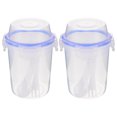 thumbnail image 3 of 2pcs Overnight Oats Containers Double Layer Overnight Oats Jars Breakfast Salad Cup, 3 of 9
