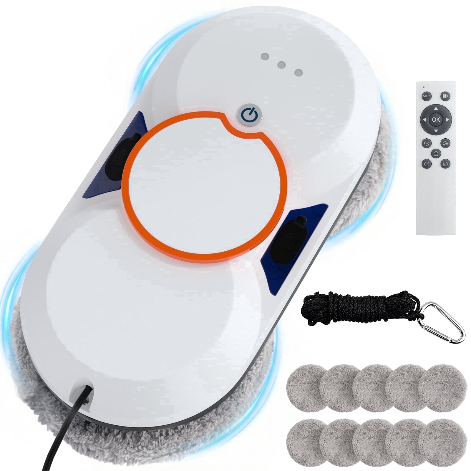Smart Window Cleaning Robot with 5600Pa Suction Power, Double Automatic ...