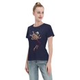 thumbnail image 4 of Women's Basic Short Sleeve T-Shirt One Piece Robin, 4 of 6