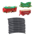 thumbnail image 2 of LSLJS Christmas Toy Train Electric Rail Car Children's Car Gift Xmas Train Gift for Kid, 2 of 4