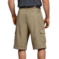 thumbnail image 2 of Dickies Mens 13 Loose Fit Cargo Shorts, 30, Rinsed Khaki, 2 of 3