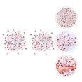 thumbnail image 4 of 500 Pcs Collier Bracelet DIY Perles Rondes en Forme de Cœur Perles Intercalaires DIY Exquises, 4 of 8