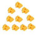 thumbnail image 1 of Shengyu 10Pcs Wood Train Track Adapter for Set Toy Kits Building Stem Building Games Yellow, 1 of 6