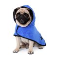 thumbnail image 4 of Labymos Dog Bathrobe Dog Bath Towel with Hood Belt Soft Super Water Absorption, 4 of 7