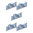 thumbnail image 3 of Baohd Exquisite Workmanship PVC Waterproof Waist Line For Wall Retro Fashion And Easy Blue lantern flower 5Set, 3 of 6