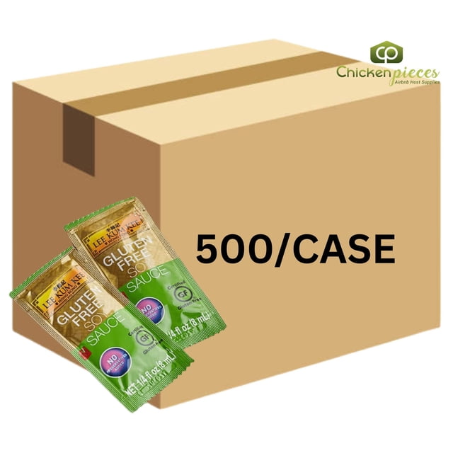 Lee Kum Kee Sachet de Sauce Soya Sans Gluten 8 ml - 500/caisse