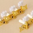 thumbnail image 4 of 2 Sets of Classical-Gold-Proof Knobs White-Headed Classical Guitar String Buttons Guitar Tuning Guitar Accessories, 4 of 6