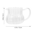 thumbnail image 4 of Glass Milk Jug Transparent 1Pack 4.8X3.2In, 4 of 9