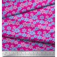 thumbnail image 3 of Soimoi Poly Georgette Fabric Artistic Floral Decor Fabric Printed Yard 52 Inch Wide, 3 of 3