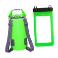 thumbnail image 2 of Almencla Sac Étanche Étanche Sac à Dos 5 L Sac à Dessus Roulé pour Natation Camping Parc Aquatique Vert, 2 of 8