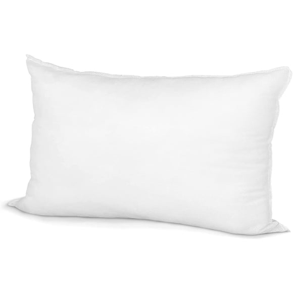 Hometex Canada Pillow Insert 12" x 24" Polyester Filled Standard Cover