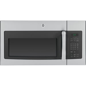 GE 1.6 Cu. Ft. Sur-la-Range Micro-ondes Acier inoxydable JVM1635SFC