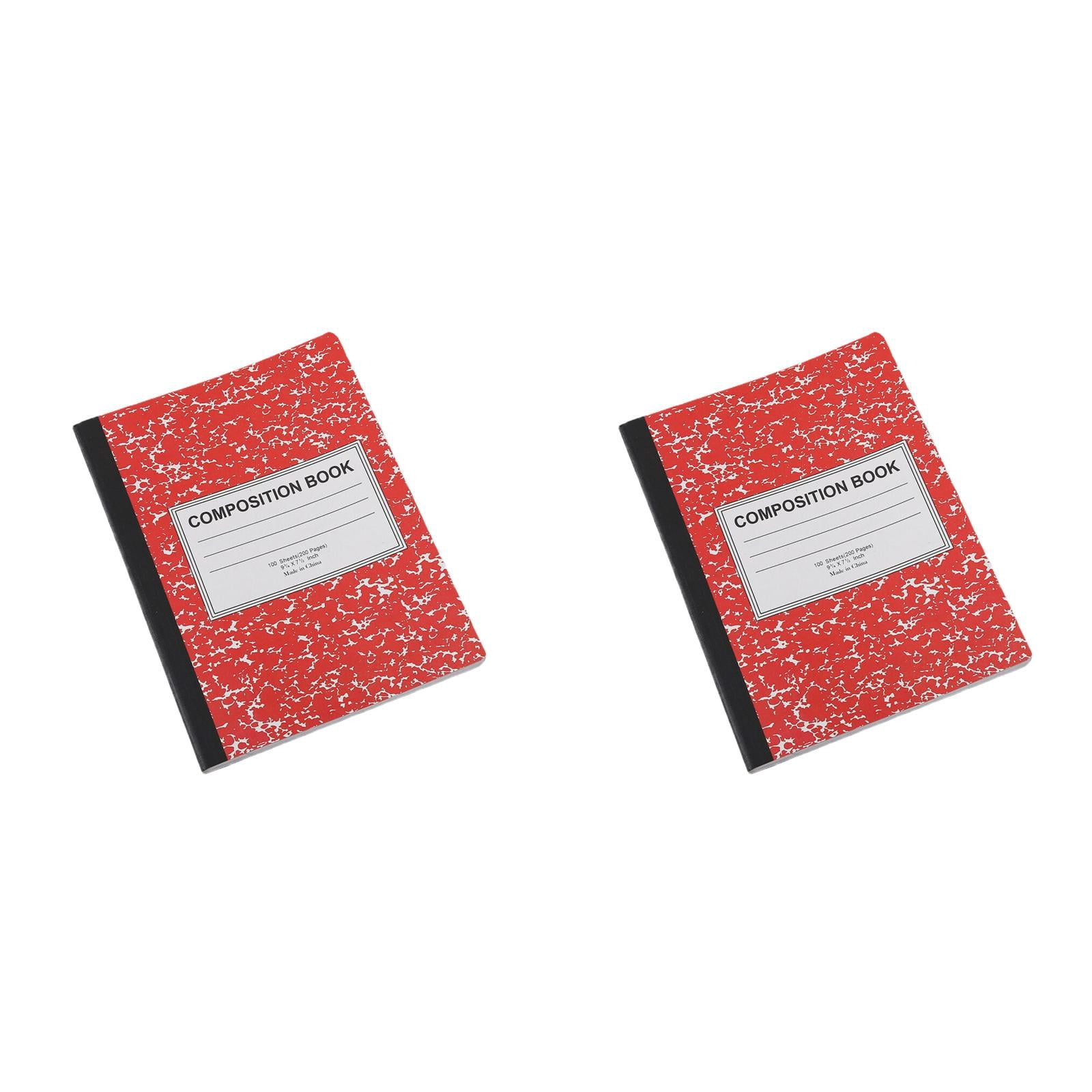 AKEGAMN Clearance! Wide Ruled Notebook Composition Notebooks Wide Ruled Composition Book Wide Notebook PaperSewn Binding Cover Assorted Colors Feela Wide Ruled Composition Notebooks would be perfect