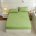 thumbnail image 4 of Fitted Sheet, Mattress Protector Cover, Quilted Pocket Sheet, Winter Warm, Breathable, Non-Slip Skin-Friendly Bedding, All-Season Comfort, Machine Washable, 4 of 9
