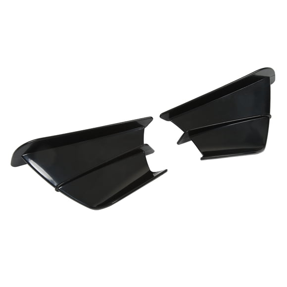 2 Pcs Aileron Latéral de Moto, Ailes de Vent Fixes de Moto Courbe Tridimensionnelle, Ailes Aérodynamiques pour Z900 Z1000