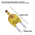 thumbnail image 3 of EGNMCR Forks Dog Fruit Fork Set Plastic Two Teeth Children Fruit Fork children fruit fork, 3 of 9