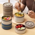 thumbnail image 5 of Lunch Bag 1 Food Warm Lunch Container Stainless Steel Thermal Lunch Container Portable Thermal Bento Bo X Food Container And Portable, 5 of 5