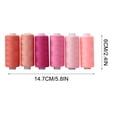 thumbnail image 2 of Meitianfacai Sewing Thread 36 Colors Sewing Industrial Machine And Hand Stitching Cotton Sewing Thread (6 Color/pack), 2 of 3