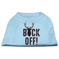 thumbnail image 1 of Buck Off Screen Print Dog Shirt Baby Blue Xxl (18), 1 of 1