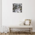 thumbnail image 2 of Led Canvas Wall Art With Timer (Snowman With Houses), 2 of 3