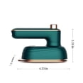 thumbnail image 3 of Portable Steamer for Clothes Travel Mini Upgrade Portable Mini Ironing Machine, 180°Rotatable Handheld Steam Iron, Foldable Travel Garment Steamer For Fabric Clothes,Good For Home And Travel, 3 of 9