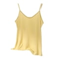 thumbnail image 2 of Débardeur Sans Manches à Col en V Uni pour Femmes, pour Tenue Décontractée et à la Maison, 2 of 6