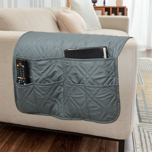 Rvkxad Hanging Storage Organizer Bag, Multi-pocket Bedside Sofa Caddy, Portable Fabric Storage Pouch