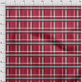 thumbnail image 3 of oneOone Viscose Jersey Fabric Madras Check Fabric Prints By Yard 60 Inch Wide, 3 of 5