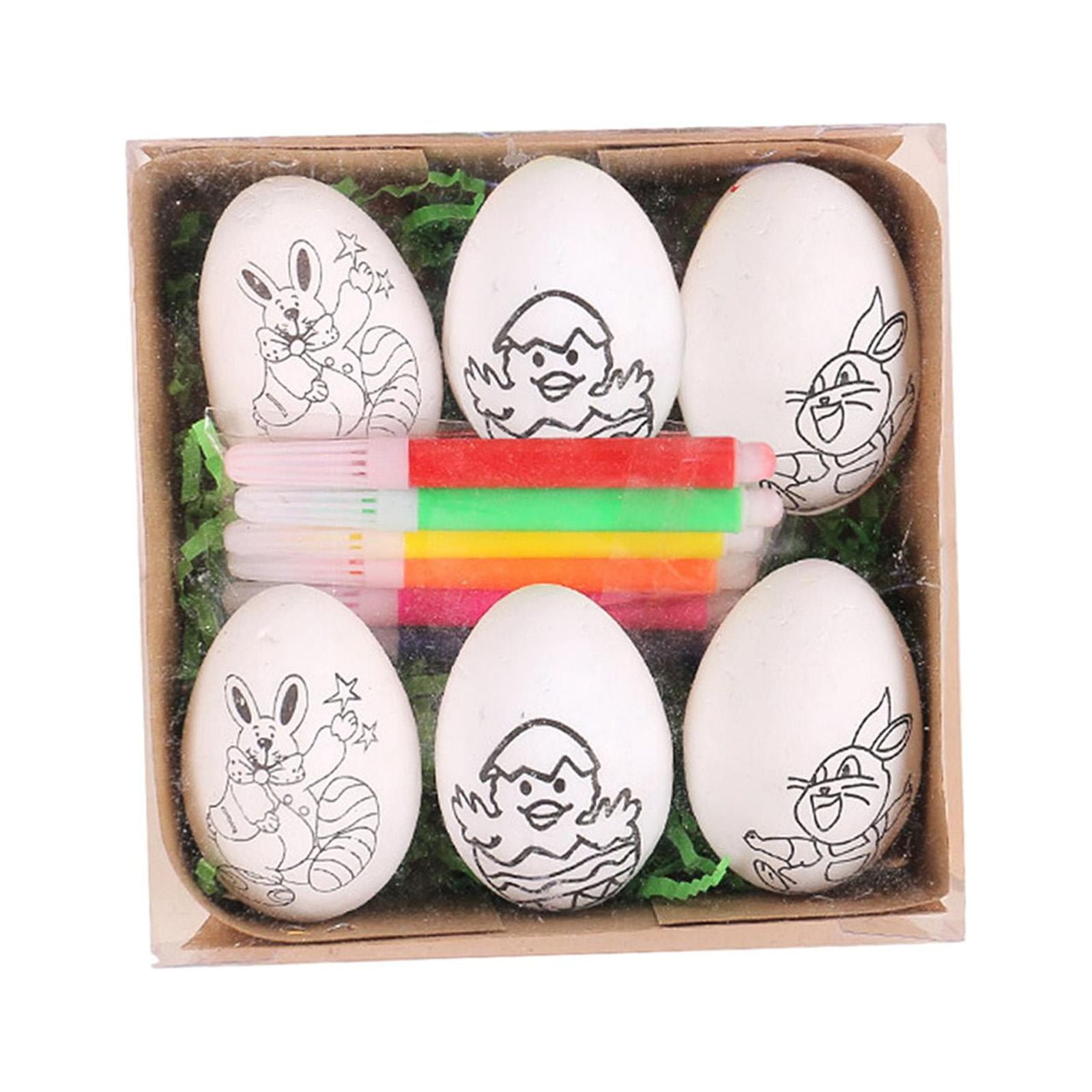 Décoration Pâques fleur en bois personnalisée - Mes premières Pâques - Ourson Câlin