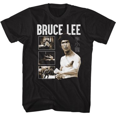 Bruce Lee Exciting Black Adult T-Shirt 4Xlt