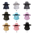 thumbnail image 2 of Maytalsory Waterproof Face Covering Sun Hat For Outdoor Activities Adjustable Hood Purple, 2 of 6