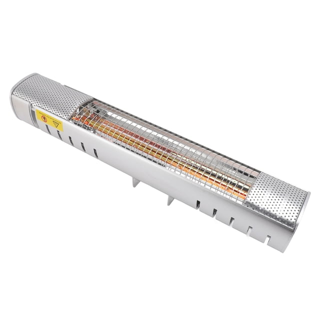 Wall Mounted Patio Heater, Fast Heating Infrared Outdoor Heater for Backyard