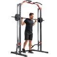 thumbnail image 1 of Sunny Health & Fitness Smith Machine Squat Rack Essential Series, Noir – SF-XF920020, 1 of 9