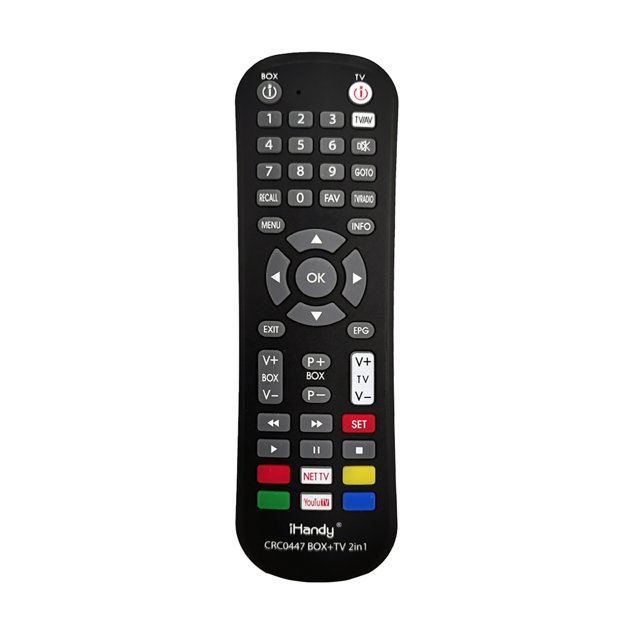 Télécommande Universelle Infrarouge DVB-T2 pour Téléviseur à Boîtier