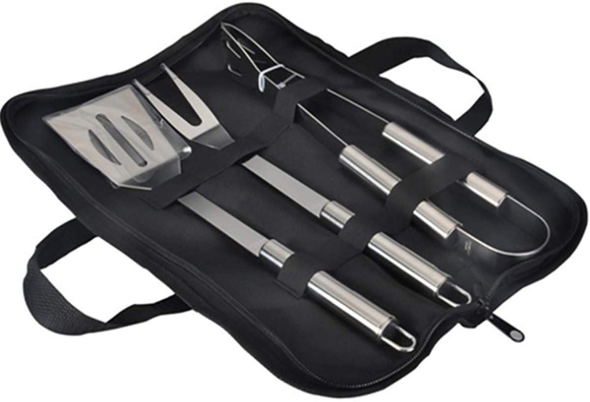 BBQ Tools ,Portable Case Stainless Steel Barbecue BBQ Set ,barbeque accessories, Stainless Steel Grill Tools Set for Smoker,Camping, Kitchen,Outdoor Grilling Kit Barbecue Grill Utensils
