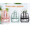 thumbnail image 1 of Agiferg PVC Large Capacity Transparent Backpack School Bag Beach Bag Waterproof Bag, 1 of 3